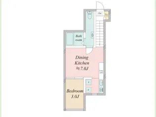 CAMP DAVID【1階】の間取り