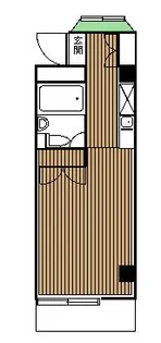 ドーミィー藤が丘【1階】の間取り
