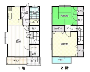 プチ ポワン キャトルの間取り