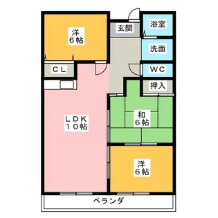 センチュリーレジデンス【4階】の間取り