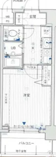 1Kの間取り画像