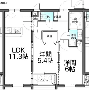 Mars cort【3階】の間取り