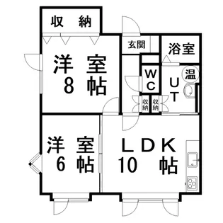 STELLA KITABOSHI【1階】の間取り