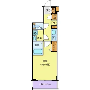 クレヴィスタ大塚【3階】の間取り