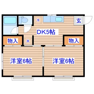 メゾン・グッチ【1階】の間取り
