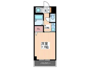 CRビル【4階】の間取り