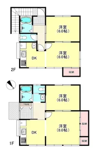 本牧緑ケ丘ハウス【2階】の間取り