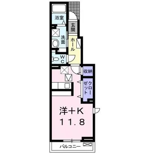 カーム【1階】の間取り