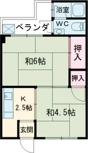 2Kの間取り画像