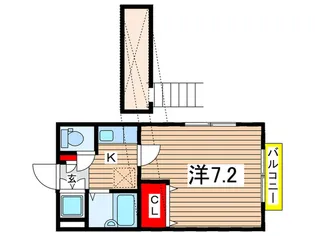 カーサハモニア【2階】の間取り