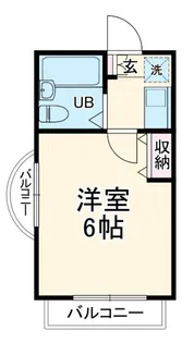 フラワーK【3階】の間取り