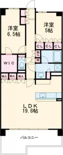 ガレリアヴェール【11階】の間取り