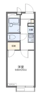 神奈川県横浜市青葉区恩田町【アパート】の間取り