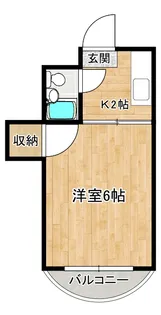 コーポ原宿【3階】の間取り