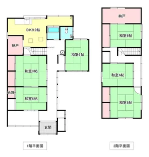 新潟県燕市分水旭町4【一戸建】の間取り