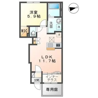 イノベスタ【1階】の間取り