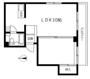 東京都台東区竜泉3【マンション】の間取り