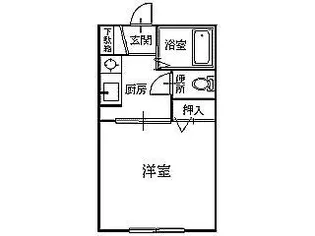 フレグランス太田屋【1階】の間取り