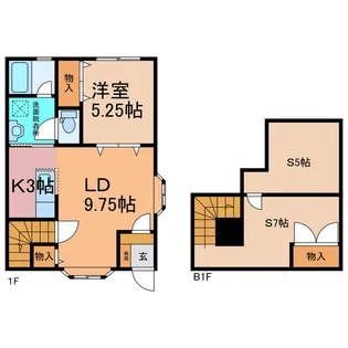 Pure Lady(ピュアレディ)【1階】の間取り