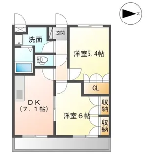 ポラリス【1階】の間取り