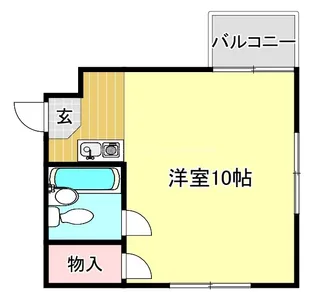 クッキィー松原【2階】の間取り