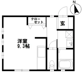 ラ・ミア・カーサ【1階】の間取り