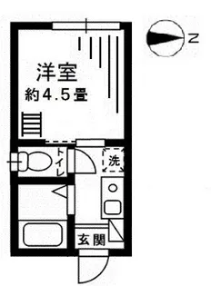グローリア菊名【2階】の間取り