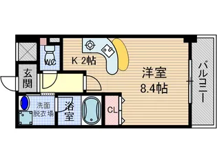 グランエスポワール【5階】の間取り