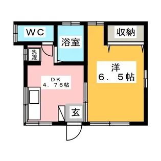 東京都府中市分梅町1【アパート】の間取り