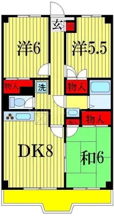 ハートピア3【3階】の間取り