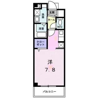 ファインズ コート【3階】の間取り