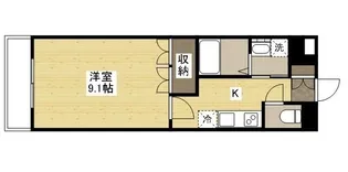 サンパティーク【2階】の間取り