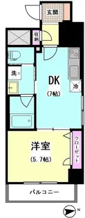 IZM戸越【12階】の間取り