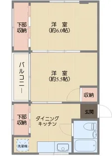 柳沢ビル【4階】の間取り