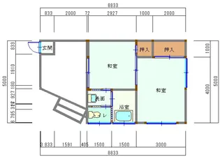 永野アパート【1階】の間取り