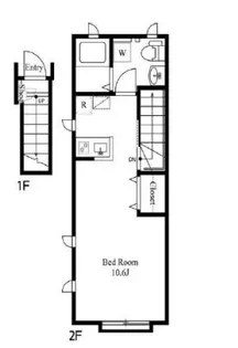 セレッソ目黒洗足【2階】の間取り