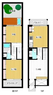 3DKの間取り画像