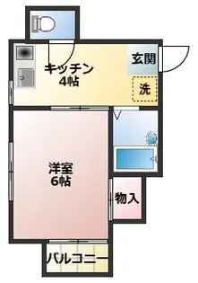 ローヤルコーポ【1階】の間取り