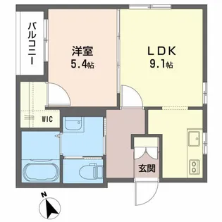 ステラYJS【2階】の間取り