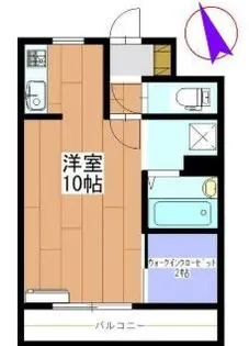 1Rの間取り画像