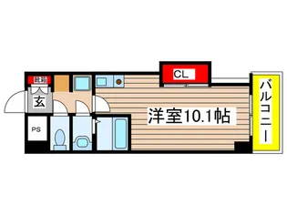 ラ・メゾン翠山【7階】の間取り
