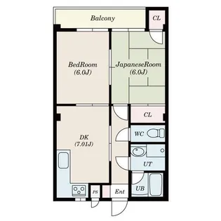 ハミングアヴェニュー【2階】の間取り