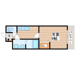 アトラス【1階】の間取り