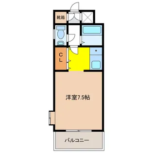 ハーバード・アイビー・スクエア【3階】の間取り