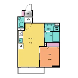Jo’s Residence 高田馬場【1階】の間取り