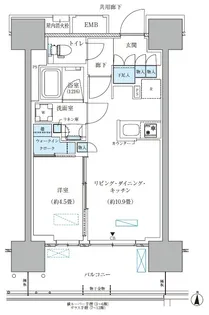 東京都江東区大島4【マンション】の間取り