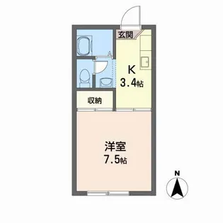 ピープル21【1階】の間取り