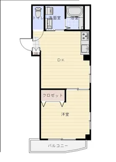 マンションキララ【5階】の間取り