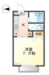 プログレス3【2階】の間取り