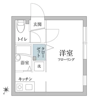 東京都中野区本町5【マンション】の間取り